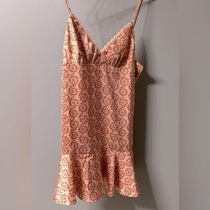 SOLD - Urban Outfitters - Silk Mini Dress - Size Small